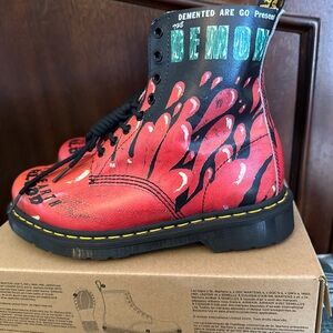 Dr. Martens x Demented Are Go Pascal boots from 2016!